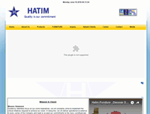 Tablet Screenshot of hatimgroup.com